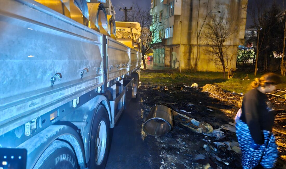 Bursa’nın Orhangazi ilçesinde, park halindeki bir TIR'ın dorsesinden hırsızlık amacıyla