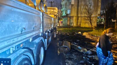 Bursa’nın Orhangazi ilçesinde, park halindeki bir TIR'ın dorsesinden hırsızlık amacıyla