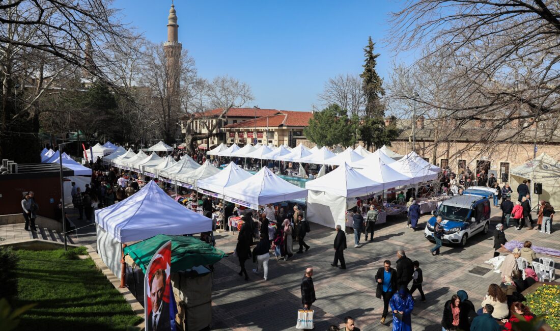 Bursa Büyükşehir Belediyesi tarafından kadın üreticileri desteklemek amacıyla hayata geçirilen