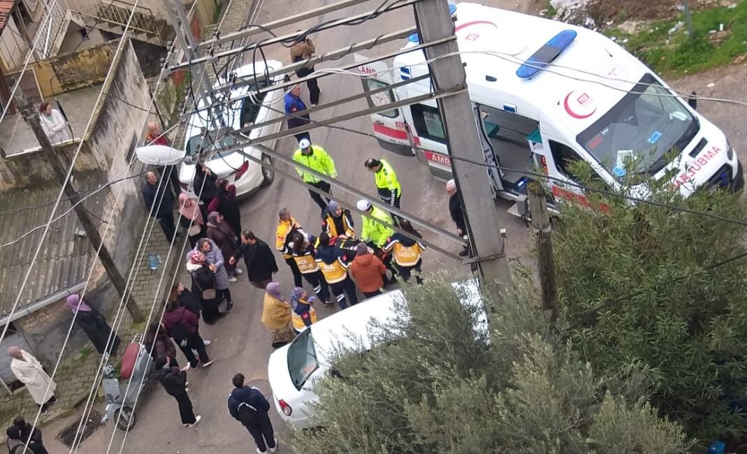 Bursa'nın Orhangazi ilçesinde motosiklet ile otomobilin karıştığı trafik kazasında, motosiklet