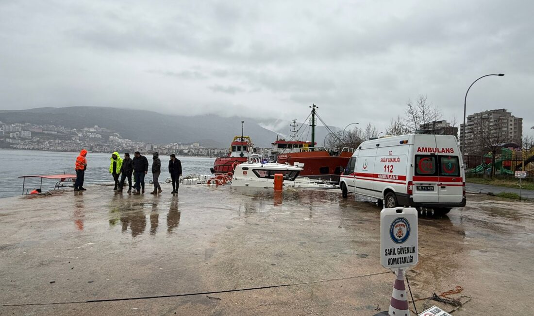Bursa’nın Gemlik ilçesinde deniz yüzeyinde cansız bir beden bulundu. Şahısın