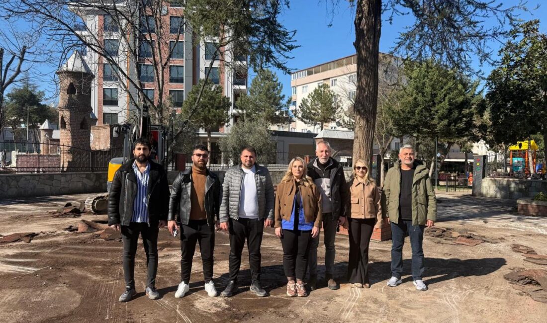 Bursa'nın Orhangazi ilçesinde Alis park yürüyüş yolu diye bilinen Şehit