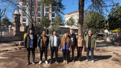 Bursa'nın Orhangazi ilçesinde Alis park yürüyüş yolu diye bilinen Şehit