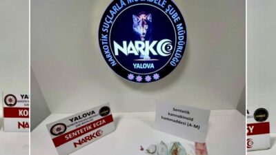 Yalova İl Emniyet Müdürlüğü, uyuşturucu ile mücadele kapsamında il merkezinde