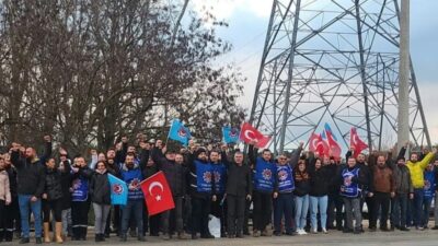 Bursa’nın Orhangazi ilçesinde faaliyet gösteren Karbonsan Basınçlı Kaplar fabrikasında, Türk