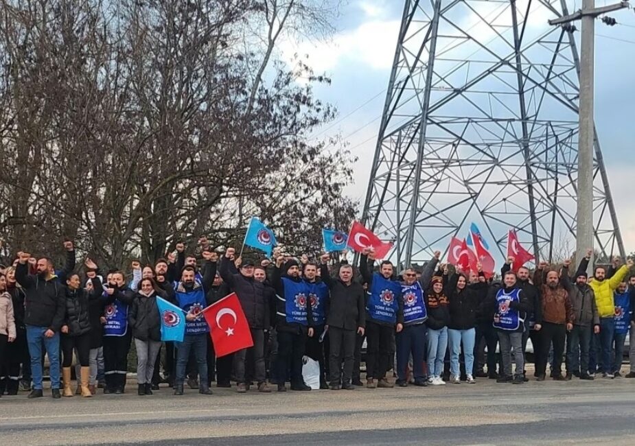 Bursa’nın Orhangazi ilçesinde faaliyet gösteren Karbonsan Basınçlı Kaplar fabrikasında, Türk