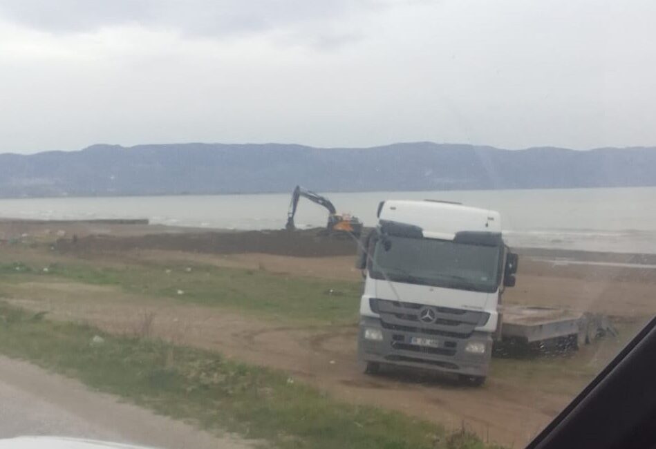 Bursa’nın Orhangazi ilçesinde bulunan İznik Gölü’nde son 10 yılda yaşanan