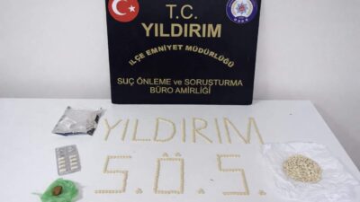 Bursa’nın Yıldırım ilçesinde emniyet ekipleri tarafından düzenlenen operasyonda çok sayıda