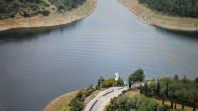 Bursa Ovası'nda binlerce dekar arazinin tarımsal sulama ihtiyacını karşılayan ve