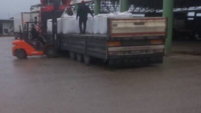 Bursa’nın İznik ilçesinde meydana gelen olayda, gübre adı altında torbalanan