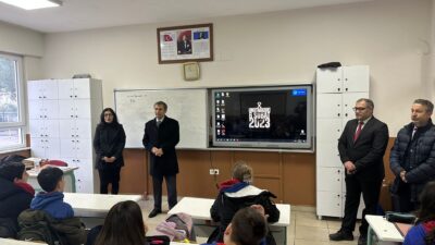 6 Şubat 2023 depremlerinin yıl dönümünde, Bursa genelindeki tüm okullarda