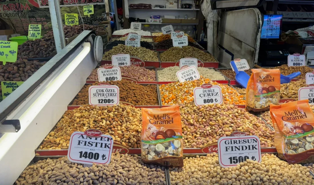 Ramazan ayı ve yaklaşan Ramazan Bayramı öncesinde kuruyemiş fiyatları yeniden