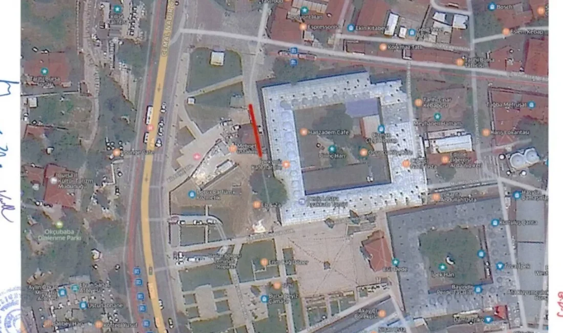 Bursa Hanlar Bölgesi'nin kalbinden geçen Kalburcular Sokağı, 31 Aralık 2026'ya