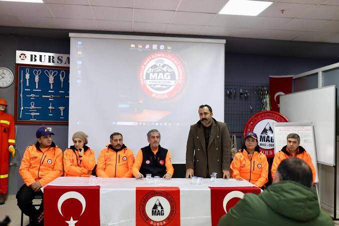 Ulusal düzeyde akredite arama kurtarma ekiplerinden biri olan Bursa Mahalle