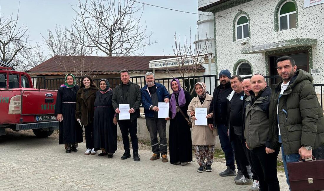 Bursa Orman Bölge Müdürlüğü, orman köylüsünün refahını artırmak ve yerinde