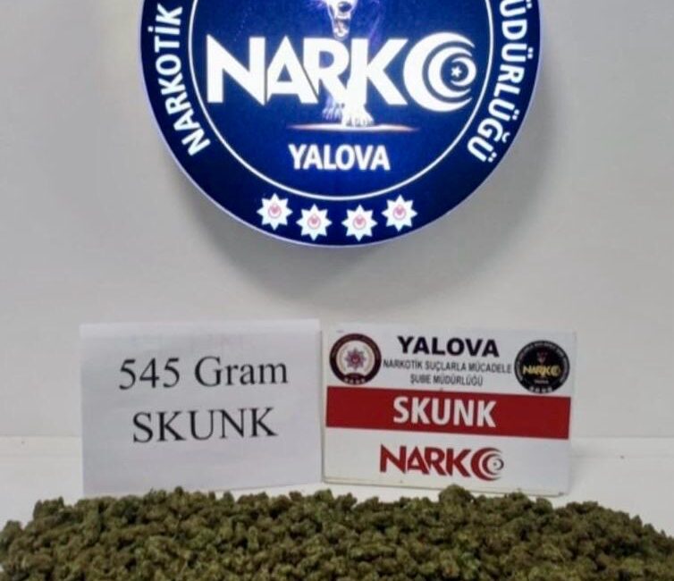 Yalova İl Emniyet Müdürlüğü Narkotik Suçlarla Mücadele Şube Müdürlüğü, il
