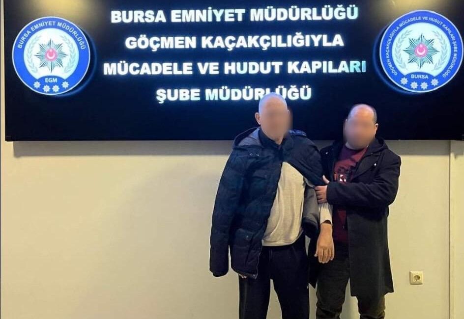 Bursa İl emniyet Müdürlüğü, Nilüfer ilçesinde düzenlediği operasyonda 14 yabancı
