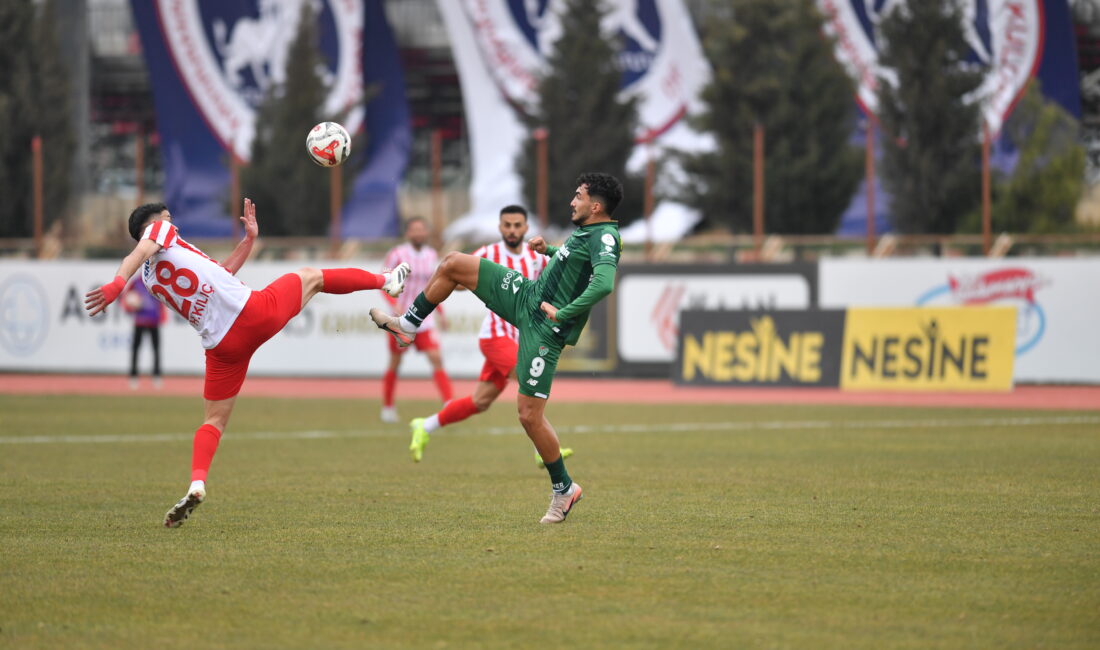 Bursaspor, 2. ligin 28. haftasında en yakın takipçidi Akedaş Kahramanmaraş