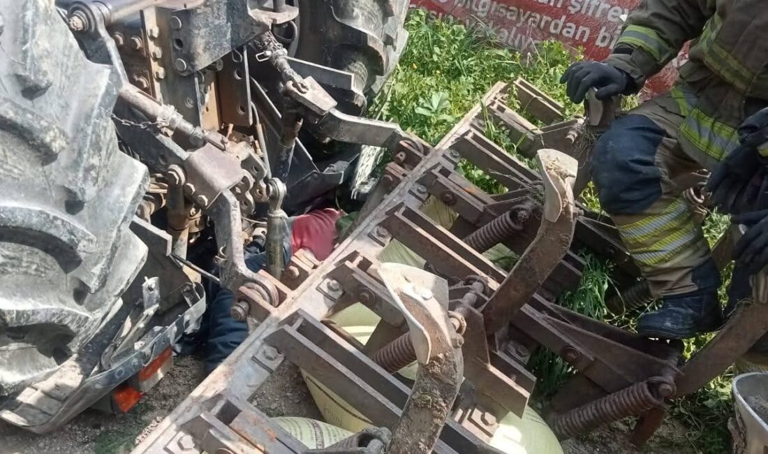 Bursa’nın Gemlik ilçesinde meydana gelen traktör kazasında, 65 yaşındaki Mustafa