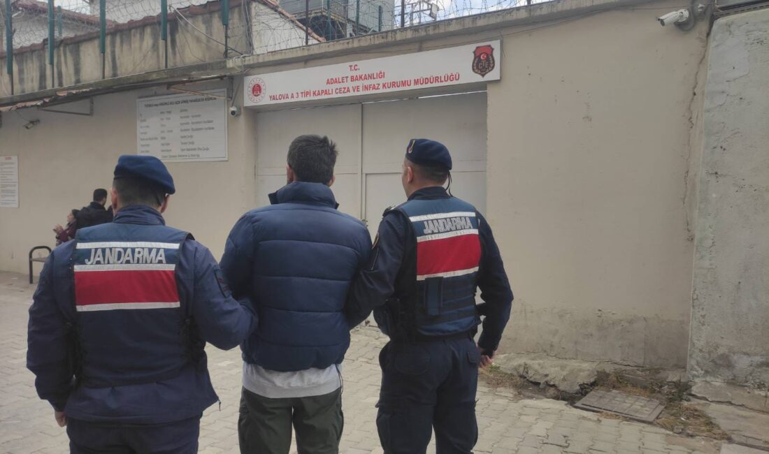 Yalova’da farklı tarihlerde meydana gelen hırsızlık olaylarının faili, jandarmanın takibi