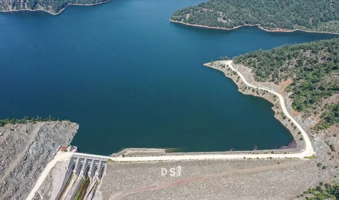Bursa'da etkili olan yağışların ardından barajlardaki doluluk oranı yüzde 97,5