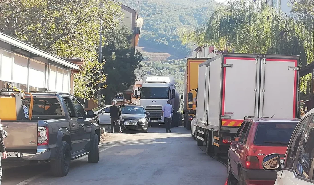 Bursa’nın Orhangazi ilçesine bağlı Kırsal Sölöz mahallesinin içinden geçen büyük