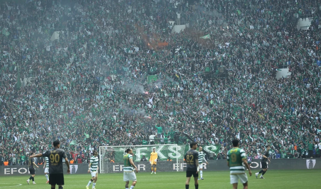 Profesyonel Futbol Disiplin Kurulu (PFDK), Bursaspor'a Somaspor maçında merdiven boşluklarının