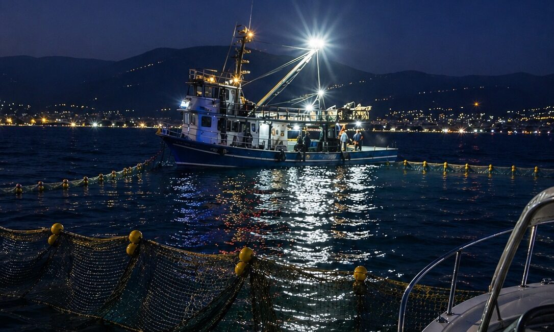 Gemlik Körfezi içerisinde ve özellikle sahil önlerinde, su üstünde yüzer