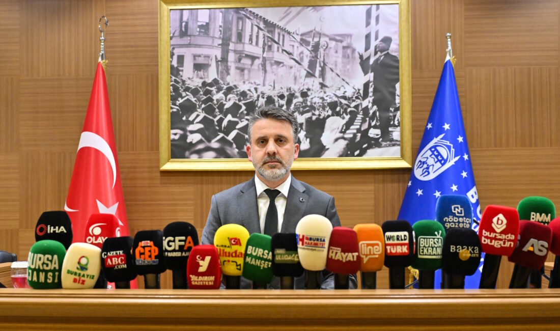Bursa Büyükşehir Belediye Meclisi’nin Nisan ayı ikinci toplantısı Büyükşehir Belediyesi