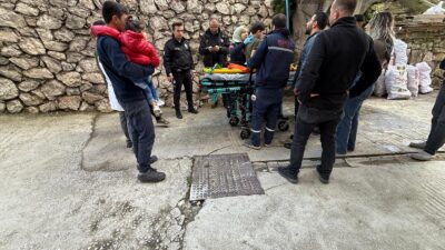 Bursa'nın Orhangazi ilçesinde meydana gelen olayda küçük yaştaki çocuk yaklaşık