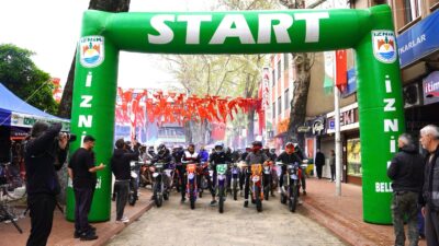 Bursa'nın İznik ilçesinde her yıl gerçekleştirilen Türkiye Süper Enduro Şampiyonası