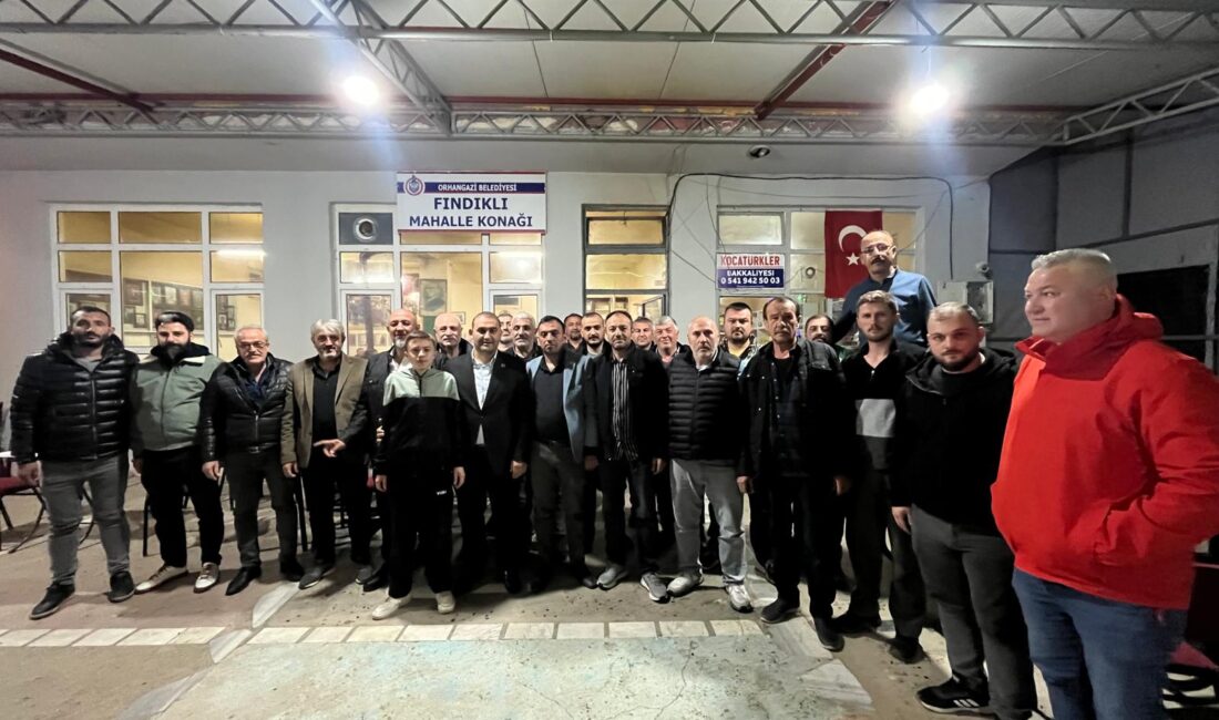 Büyük Birlik Partisi'nin Bursa İl ve Orhangazi İlçe yönetimi Fındıklı