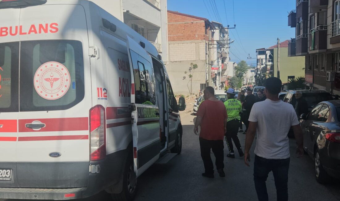 Bursa’nın Orhangazi ilçesinde meydana gelen trafik kazasında, bir hafif ticari