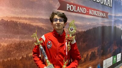 Bursa Orhangazi’nin yetiştirdiği genç yetenek Mehmet Emin Koç, Polonya’da düzenlenen