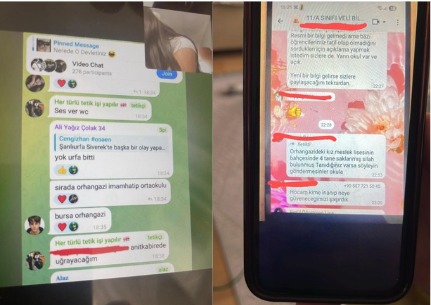 Bursa’nın Orhangazi ilçesinde sosyal medya ve WhatsApp grupları üzerinden yayılan