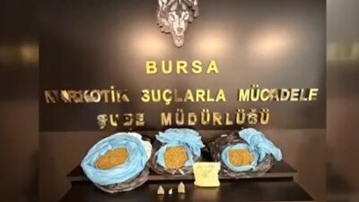 Bursa Emniyeti tarafından gerçekleştirilen koordineli operasyonda, yüklü miktarda uyuşturucu madde