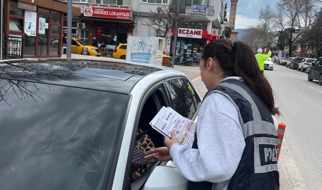Bursa’nın İznik ilçesinde Toplum Destekli Polislik Büro Amirliği ile Trafik