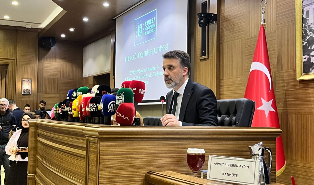 Bursa Büyükşehir Belediyesi Başkan Vekili Şahin Biba, su fiyatlarına yönelik