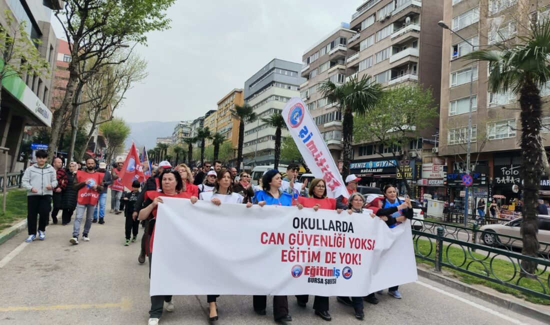 Eğitim-İş Orhangazi Temsilciliği, Şanlıurfa ve Kahramanmaraş’ta okullara yönelik gerçekleştirilen silahlı