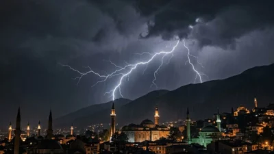 İçişleri Bakanlığı, Bursa'da da etkili olması beklenen kuvvetli sağanak ve