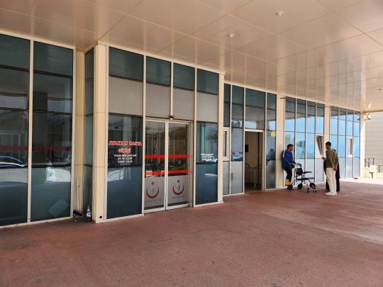 Bursa’nın Orhangazi ilçesinde Kurban Bayramı’nın ilk gününde kurban kesimi sırasında