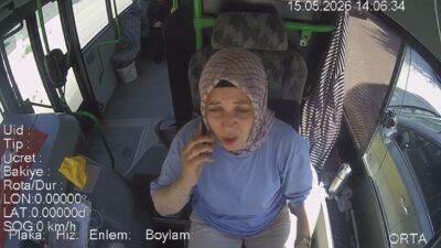 Bursa Büyükşehir Belediyesi BURULAŞ bünyesinde görev yapan otobüs sürücüsü Yasemin