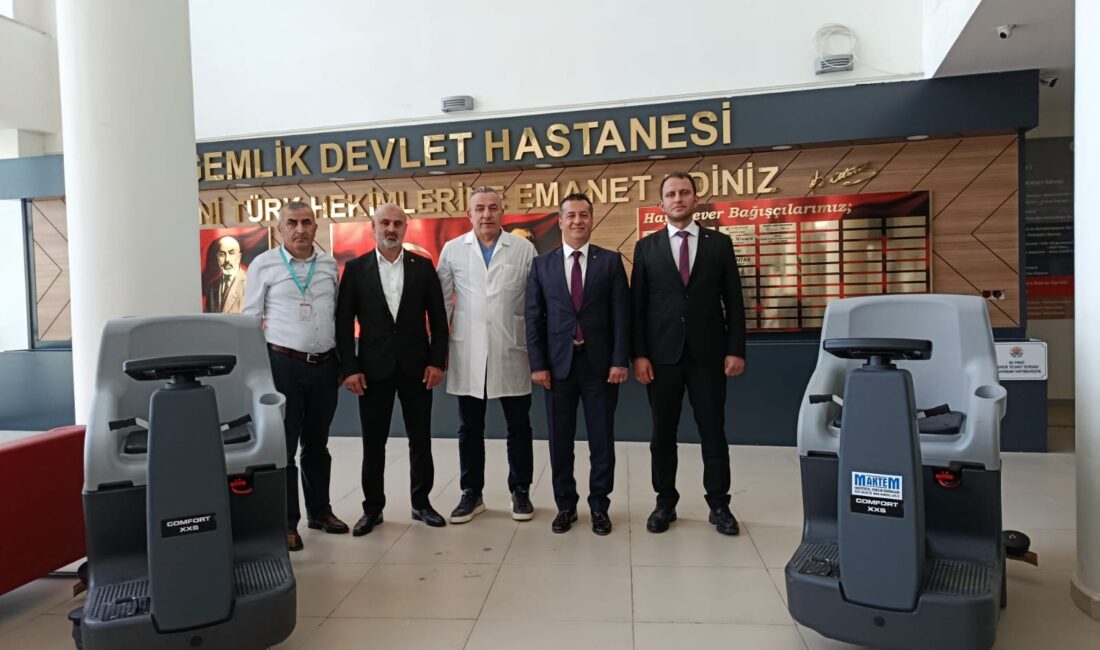 Gemlik Ticaret ve Sanayi Odası tarafından, Gemlik Devlet Hastanesi’nin hizmet