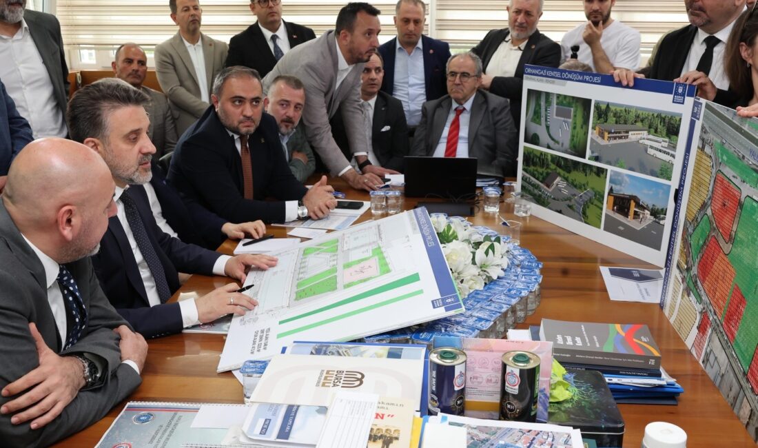 Bursa Büyükşehir Belediye Başkan Vekili Şahin Biba, bir dizi ziyaretler