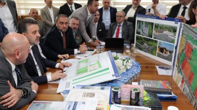 Bursa Büyükşehir Belediye Başkan Vekili Şahin Biba, bir dizi ziyaretler