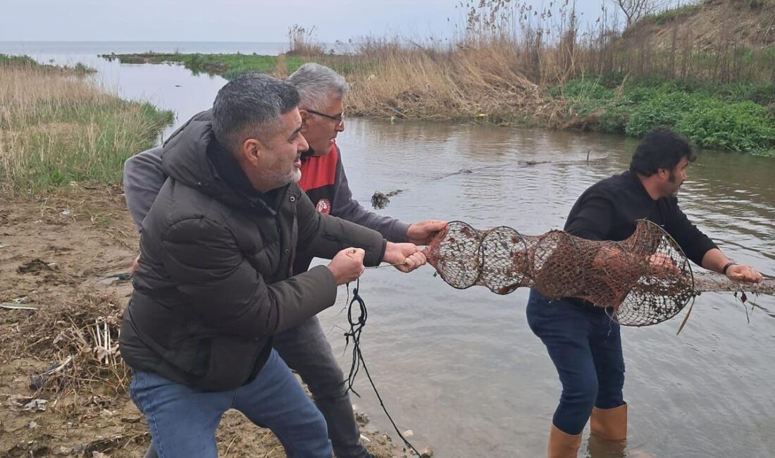 Orhangazi ilçesinde, İznik Gölü ve çevresindeki derelerde su ürünlerine yönelik denetimler