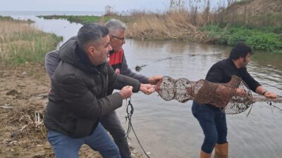 Orhangazi ilçesinde, İznik Gölü ve çevresindeki derelerde su ürünlerine yönelik denetimler