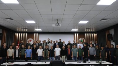 Orman yangınlarıyla havadan mücadele faaliyetlerinde görev yapacak idare temsilcileri, hava