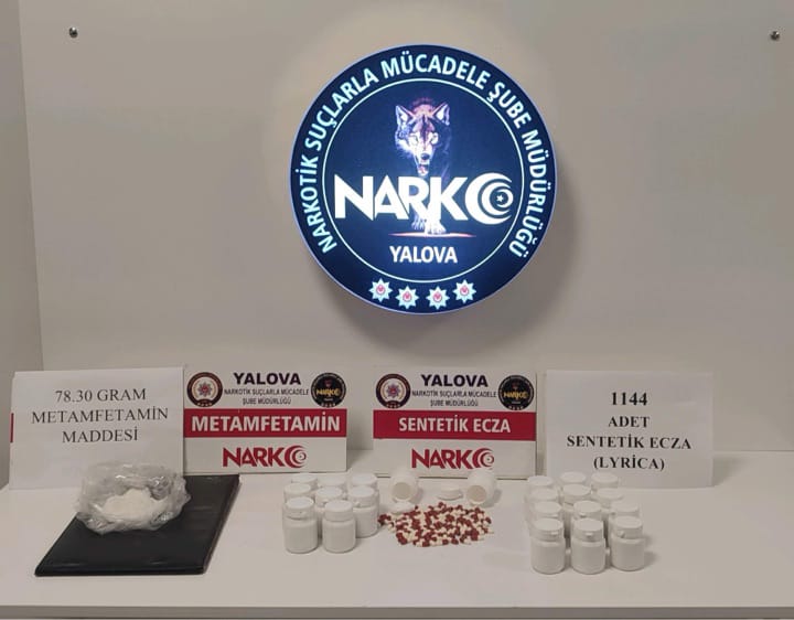 Yalova İl Emniyet Müdürlüğü İstihbarat Şube Müdürlüğü ile Narkotik Suçlarla