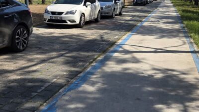 Bursa’nın Orhangazi ilçesinde İznik Gölü sahilindeki yürüyüş yolu, yasak olmasına